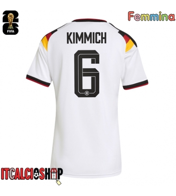 Germania Joshua Kimmich #6 Prima Maglia Femmina Mondiali 2026 Manica Corta